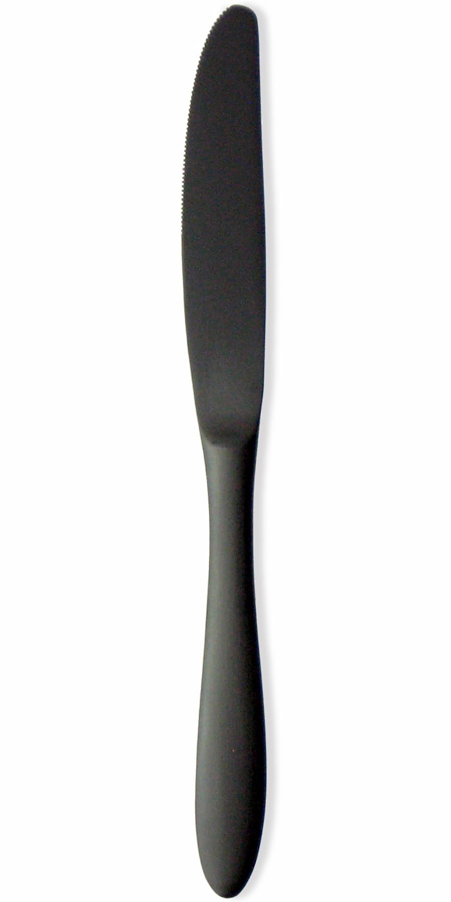 Nagao Tsubame Sanjo Sumitame Dinner Knife, 8.6 inches (21.8 cm), 18-0 Stainless Steel, Black Oxide Color, Made in Japan : Home & Kitchen