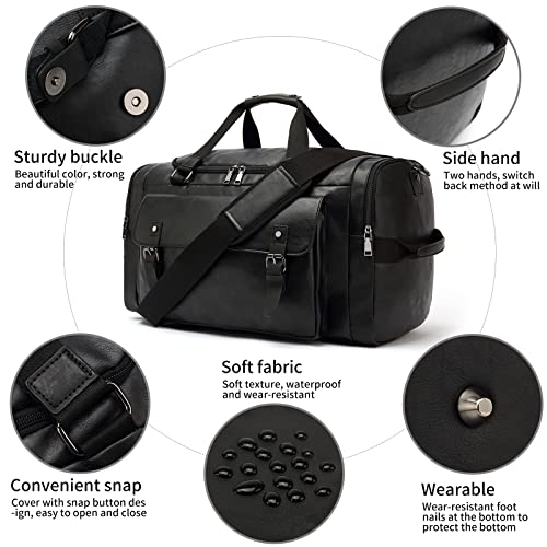 Cross-border new casual men's travel bag Weekend short-distance business trips with large capacity storage sports and fitness bags2