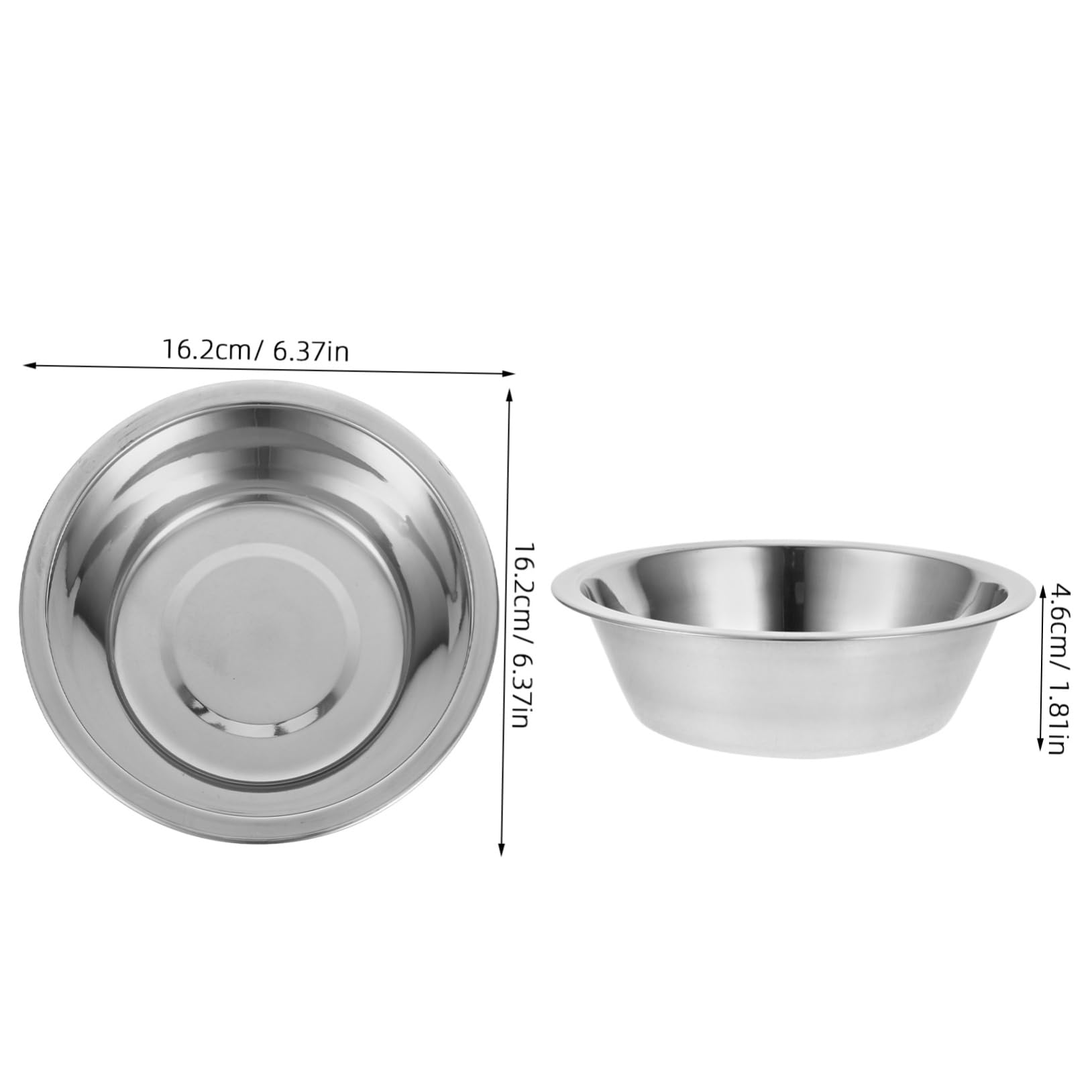 VICASKY Dog Feeder Station Wall-Mounted Raised Bowls Stainless Steel Pet Feeder for Dogs and Cats