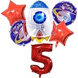 🎈 ZUM 5. GEBURTSTAG: Für eine unvergessliche Party im Weltraum-Style zum 5. Geburtstag.