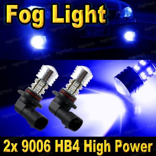 Pair Ultra Blue 9006 / 9012 / HB4 20-SMD High Power LED Headlight Bulbs For Driving Fog Light / Day Time Running Light DRL