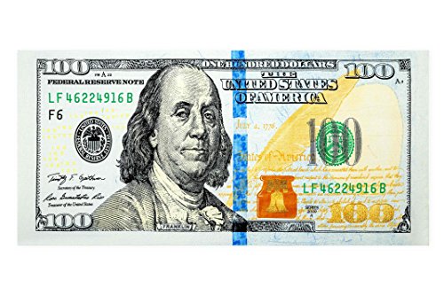 EverydaySpecialcom New 100 Dollar Bill ($100) Print Beach Towel 100% Cotton 28