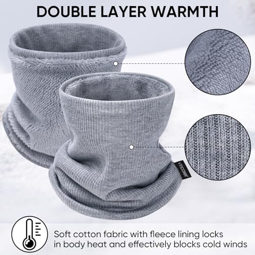 Image of TICONN Neck Gaiter Face Cover Scarf, Neck Warmer Breathable Sun & Wind-proof for Skiing Fishing Hiking Cycling