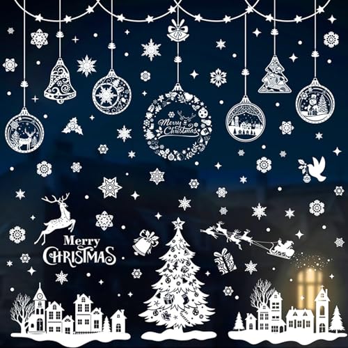 Weihnachtsdeko Fenster Weihnachtsdeko Amerikanisch Elektrostatische...