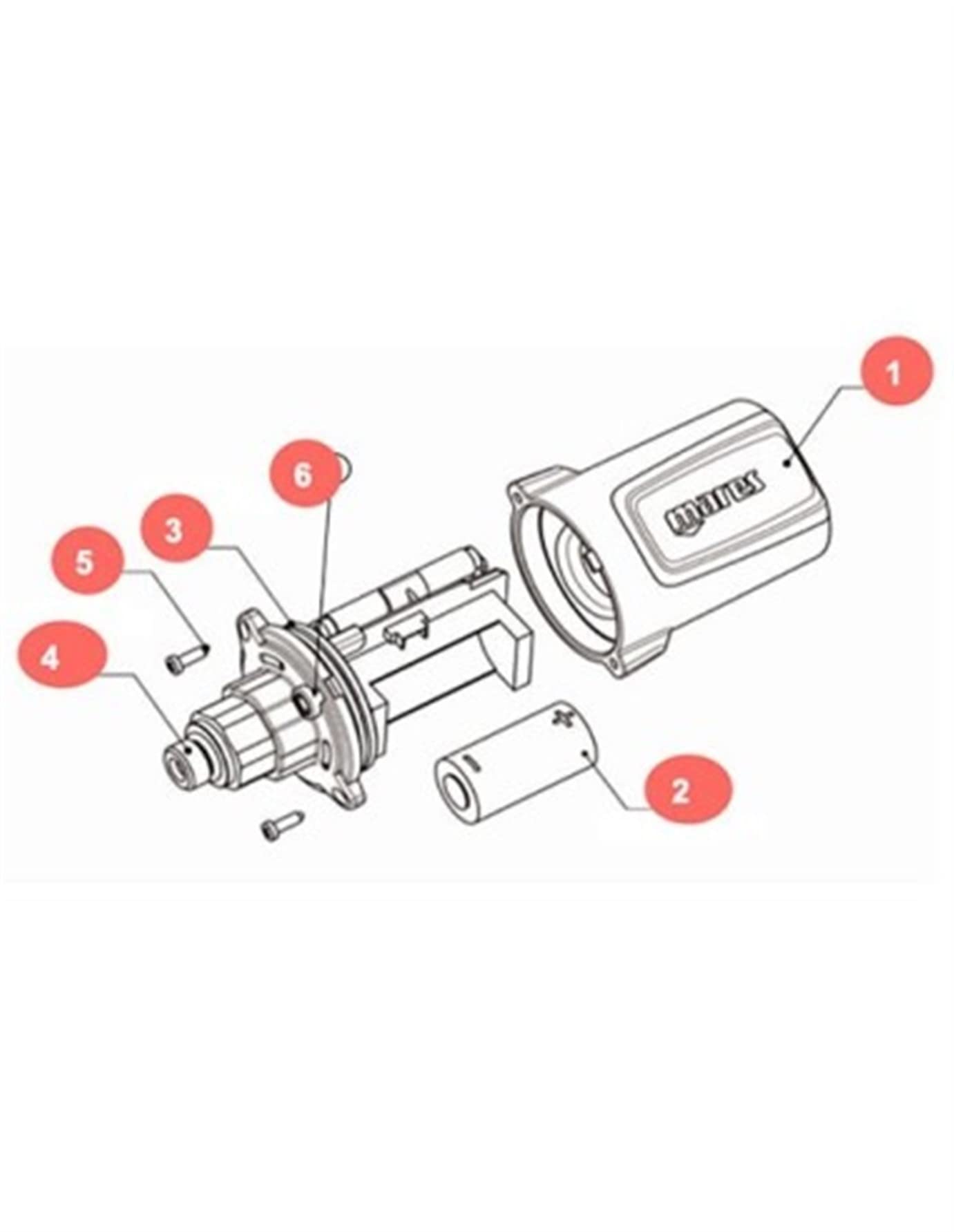 Mares Icon Transmitter Battery and O Ring Kit