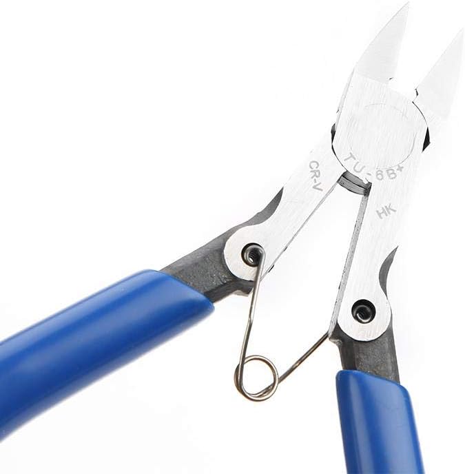 Akozon Cable Pliers 4.5inch Electrical Wire Cable Cutters Snips Cutting Nippers Wire Cutter Pliers