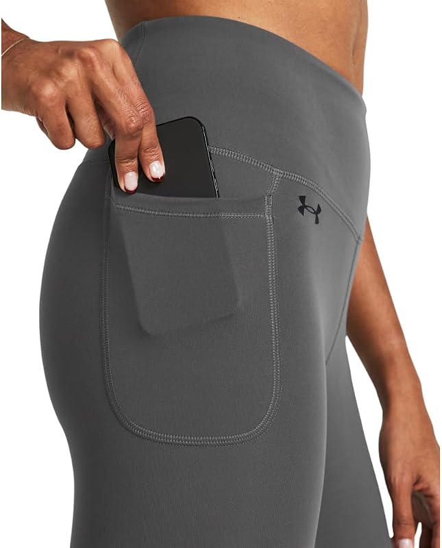 Under Armour Women's Motion Ankle Leggings, 025 Gray, SM image 4