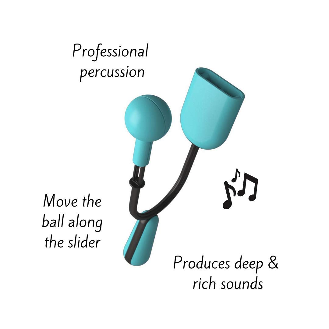 Halilit Hi-Lo Musical Instrument 7 Piece Stage Pack. Gift Set for Percussionists. For Adults & Children Tambourine Guiro Shaker Maracas Agogo & Vibra