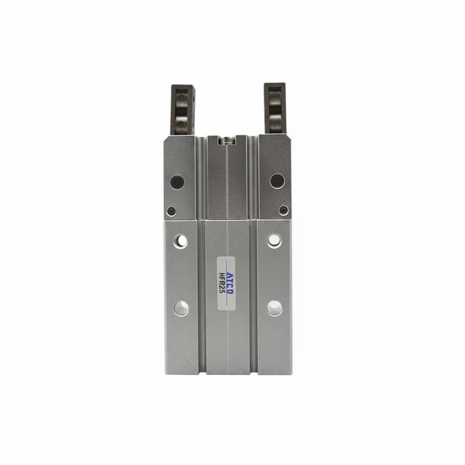 Pinza Neumática MHY2 Pinza Cilindro Garra Actuador con Apertura de Gran Ángulo para Sujeción Suave y Posicionamiento Conmutable con Adecuado para, HFR25