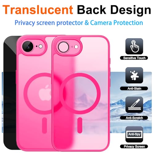 Image of Magnetic for iPhone 17e Case & iPhone 16e Case, Hot Pink