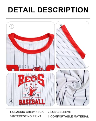 Image of Baseball Shirts Women Baseball Mom Tshirt Funny Ballgame Graphic Tee Game Day Fan Gift Casual Short Sleeve Crop Tops