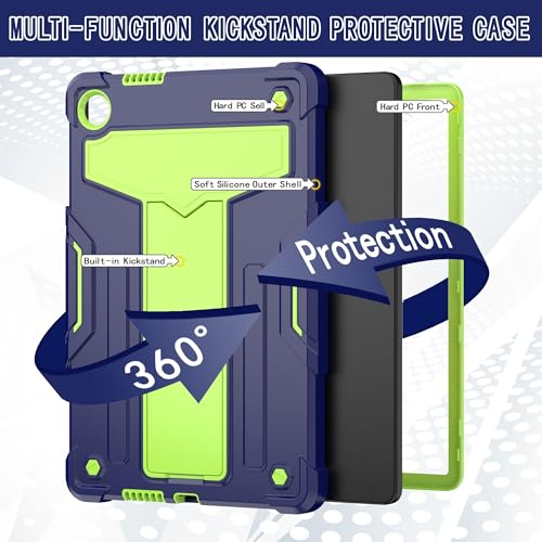 Coque Lenovo Tab 10.1抗震蓝色三层防摔平板保护壳