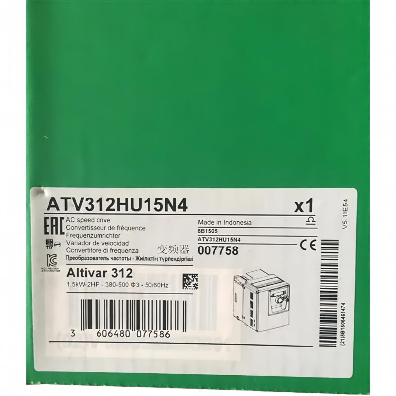 ATV312HU15N4 New and Sealed in Box ATV312HU15N4 1 Year Warranty
