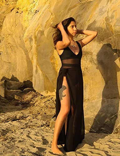 CARDYDONY Women's Swimsuit Cover Up Sarong Bikini Swimwear Beach Cover-Ups Wrap Skirt4