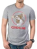  T-Shirt (Unisex-Xl) Gizmo Distressed (Grey)
