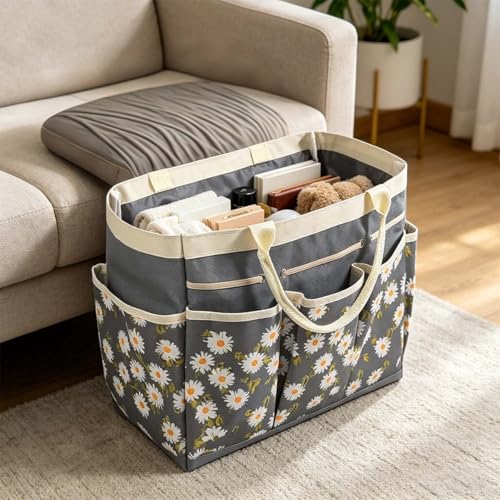 1 organizador de ferramentas de jardim, bolsa de jardinagem com vários bolsos, organizador de jardim