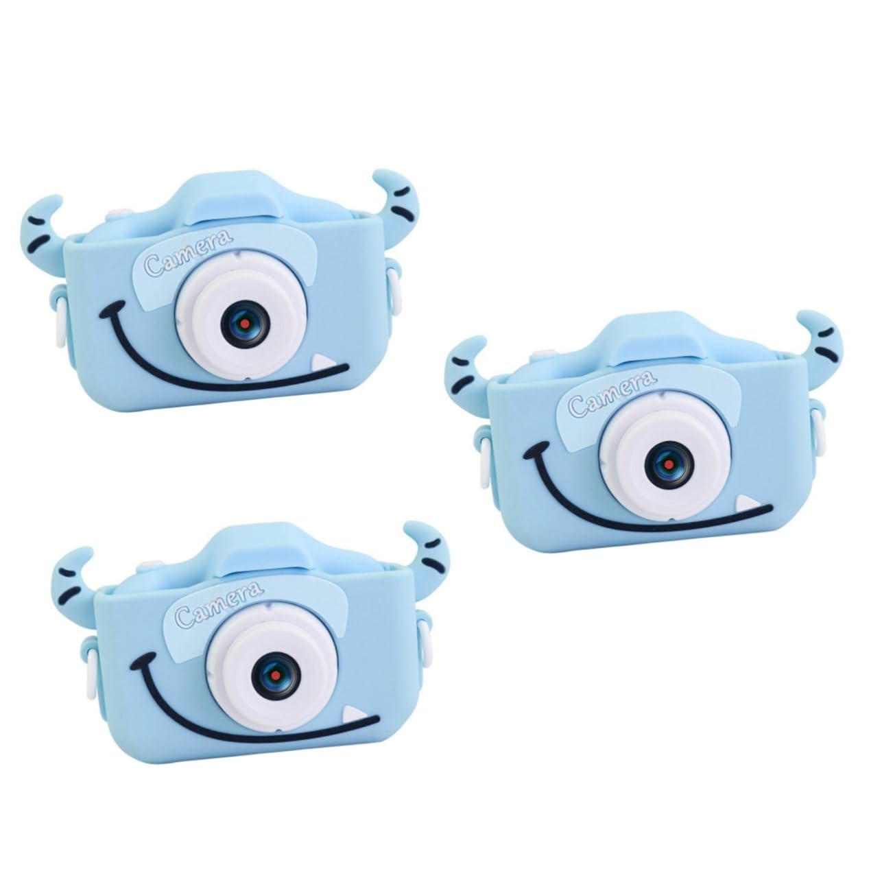 Amazon.co.jp: TOYANDONA 3個セット ミニ一眼レフ cute on toys にっし 