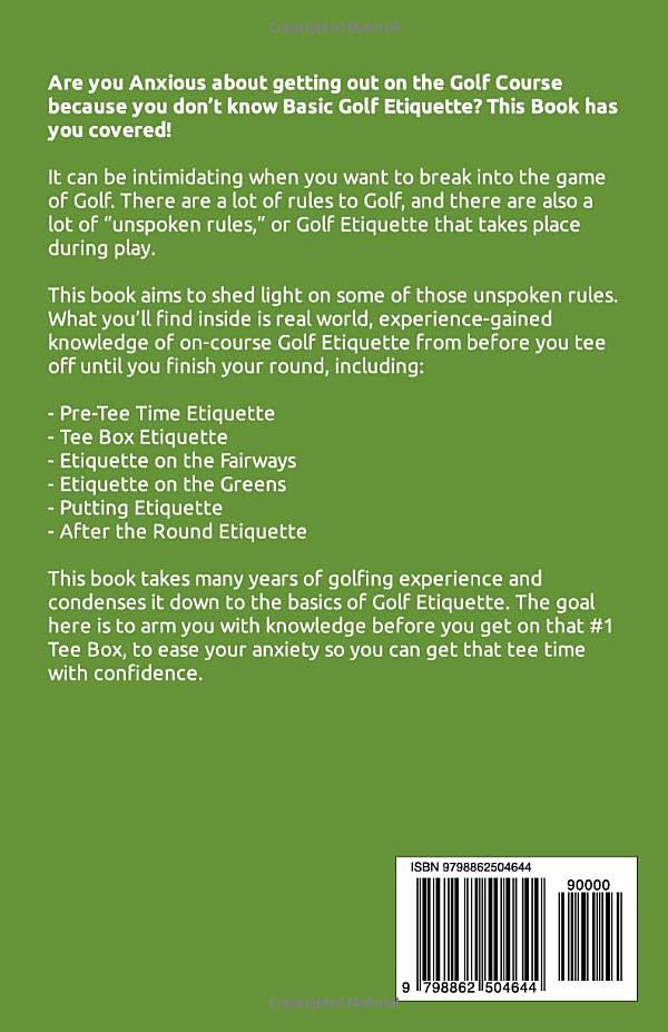 Miniatura 2 de Golf Etiquette Crash Course The Basics of Golf Etiquette for Absolute Beginners