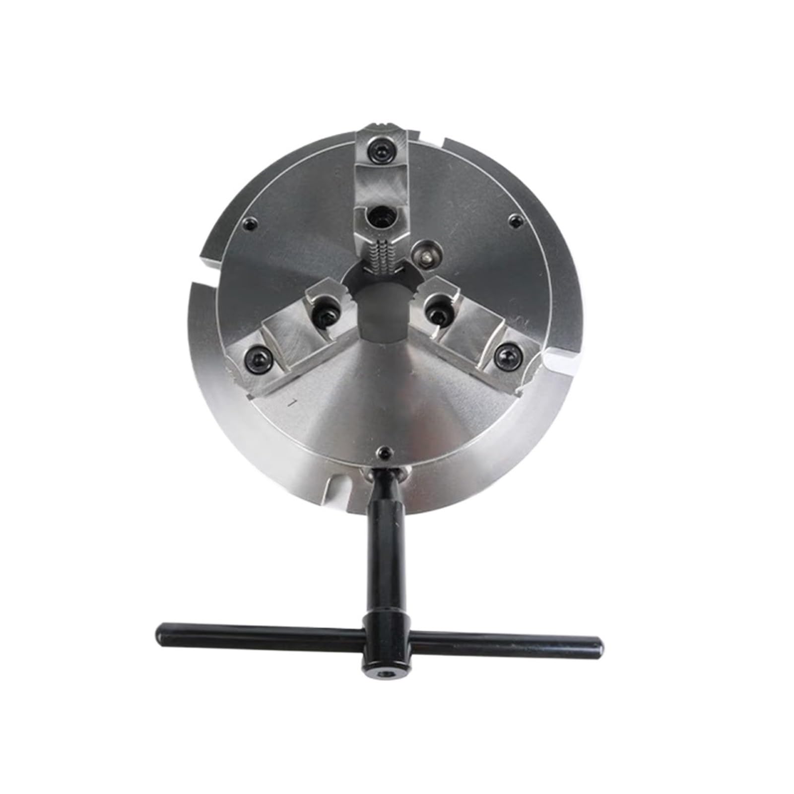 NBK-06/NBK-08/NBK-10 Potente Mandril Manual Autocentrante Vertical De 3 Mordazas, Mandril De Torno Pesado, Rango De Sujeción 8-250 Mm Para Fresadora, Torno CNC, Taladradora(6inch)