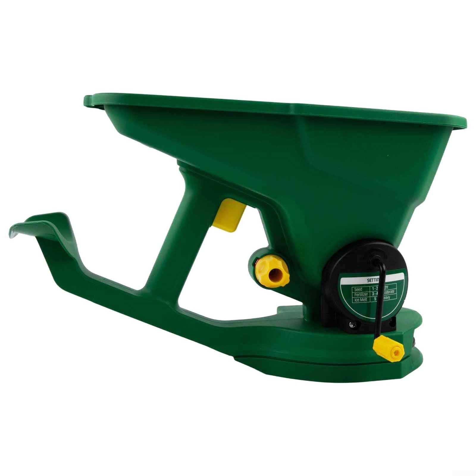 Spargitore Manuale 12L Fertilizzanti Ergonomico | Capacità 12 litri, distribuzione uniforme, leva regolabile, per ideale per giardini, uso annuale