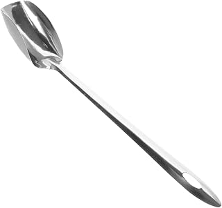 Stainless Steel Marshmallow Sugar Scoop for Candy Making Machines, Silver