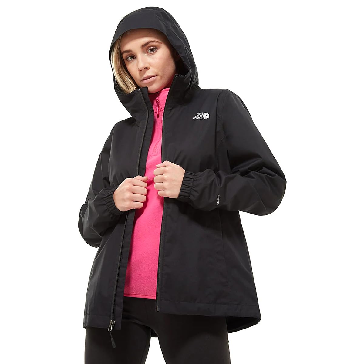 The North Face - Giacca Cappuccio Donna Quest - Impermeabile, Traspirante - Blue Eclipse
