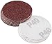 2 Pollici Gancio e Anello di levigatura Dischi abrasibili 40 Grits macinazione Abrasive Abrasive tamponi di Carta vetrata 20pcs Excellent