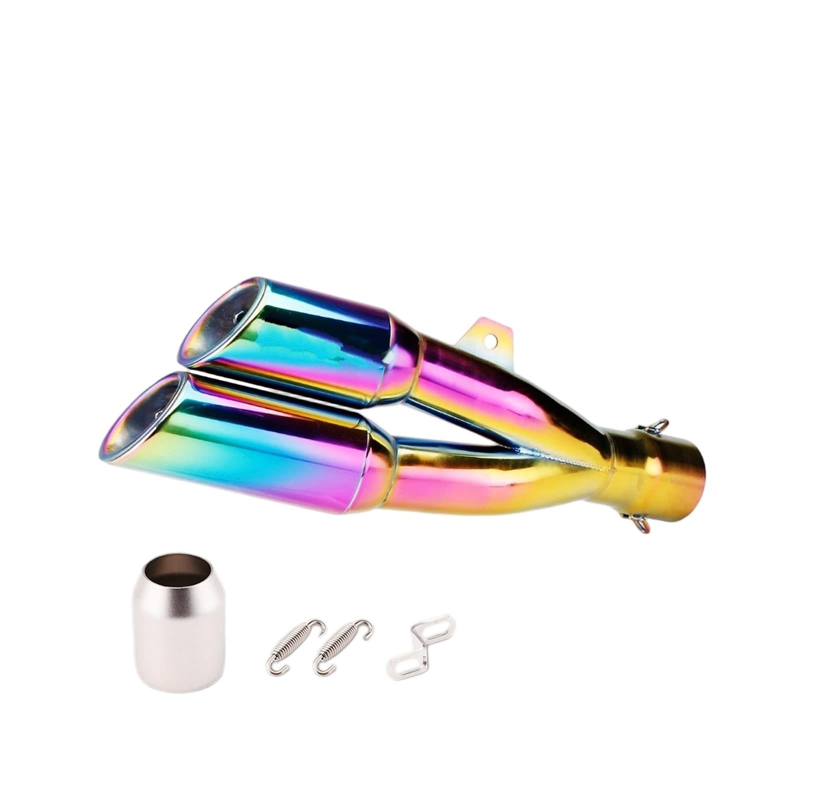 Silenziatore Moto Scarico Moto Per CBR 650R, Tubo di in Acciaio Inox 51/61mm, Silenziatore