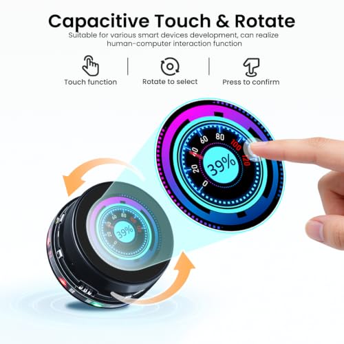 Image of 1.46 Inch ESP32 Rotary Display, 360x360 Round Knob Touch Display