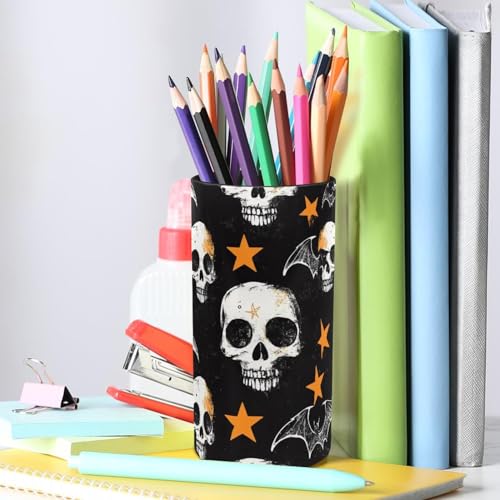 Pot à crayons squelette pour ne plus perdre vos 12 pinceaux de bureau