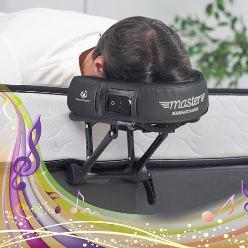 Support de visage Master Massage Ed-Deluxe, repose-tête robuste à 6 positions réglables
