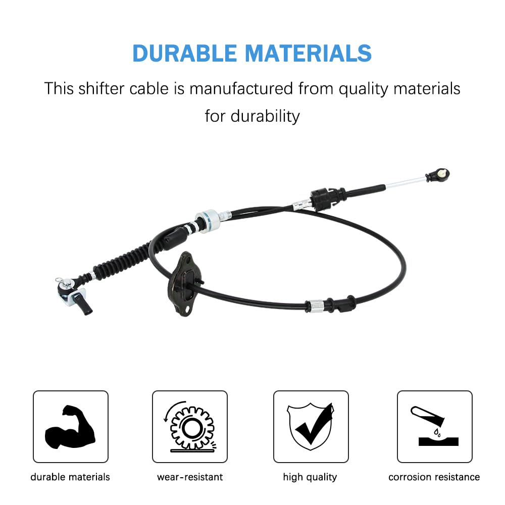 Automatic Transmission Shift Control Cable Assembly Replacement For 2000-2005 Toyota Tundra 3.4L V6 (Column Shift) - View #4