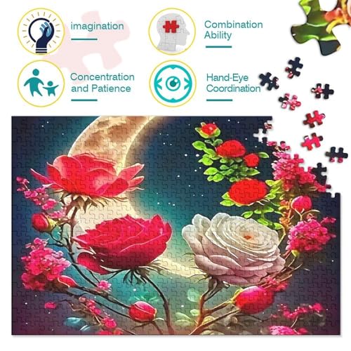 Rompecabezas de rosas para conectar con tu paz interior y decorar tu hogar 3