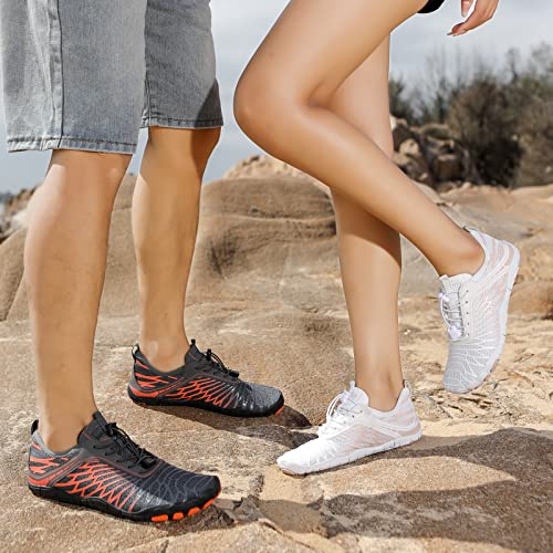 Hike Barefoot Shoes Womens Mens Footwear for Walking,Barefoot Shoe with Wide Toe Box,Healthy & Non-Slip,Breathable Barefoot Vitality Water Shoes for Women,Beach Pool Swim Shoe for Men (Unisex)3