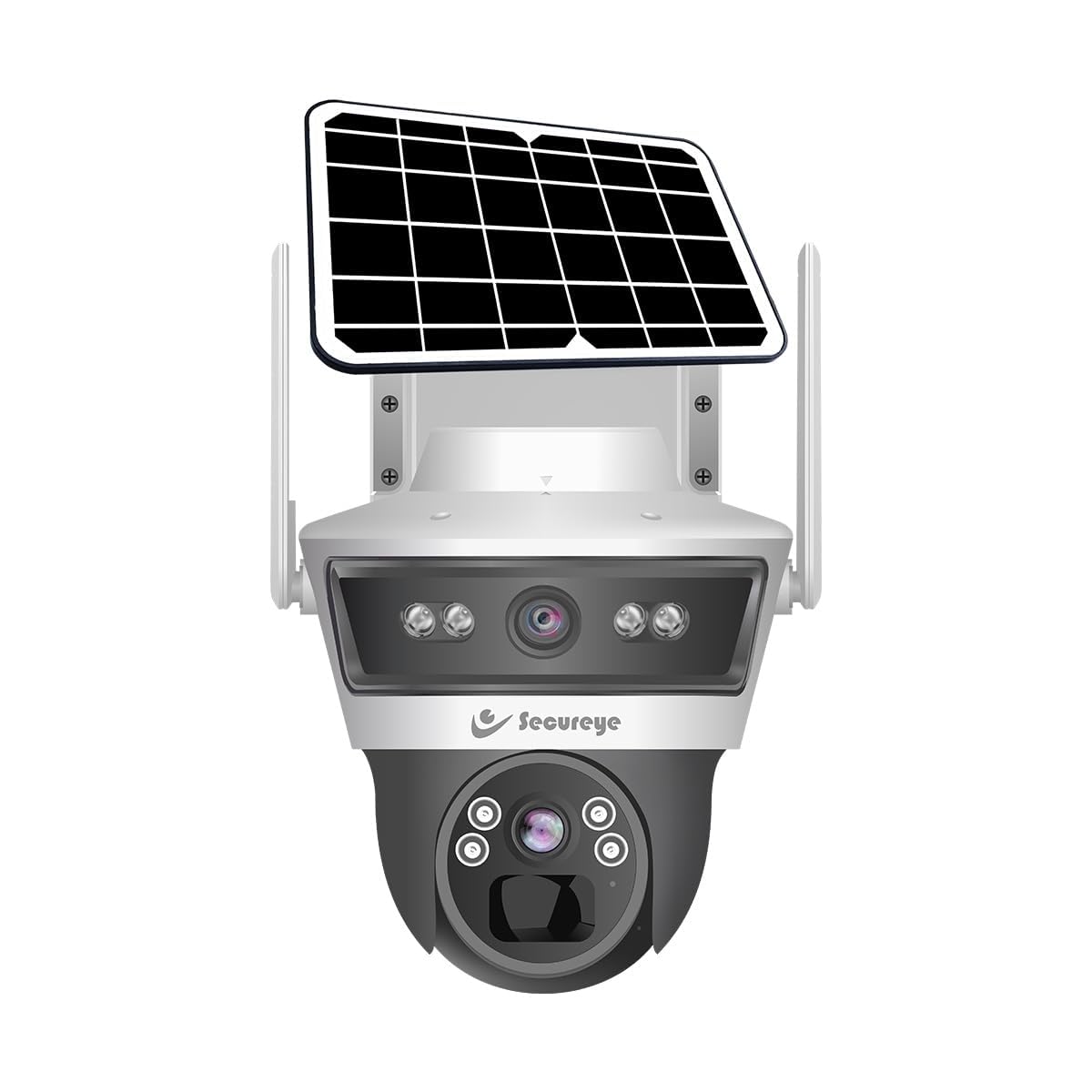 Secureye Pelican Series Defender Duo Solaris | 4G Solar Linkage Dual Lens 3MP+3MP Camera | Home/Commercial Security Camera | 2 Way Talk | Supports Up to 256GB TF Card Storage-picture-15