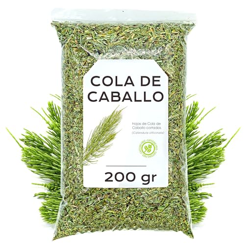 Cola de Caballo Infusión 200 gr - Té de Cola de Caballo a Granel - Propiedades Naturales - Infusiones de Hierbas