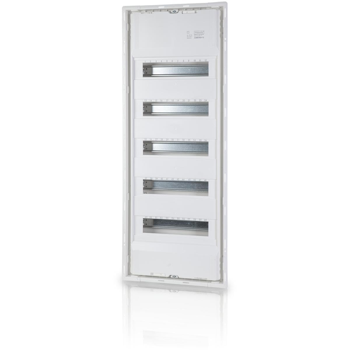 F-tronic 7250062 JUMBO60+10 Verteilerschrank Hohlwand, Unterputz Anzahl Teilungen = 60 Anzahl Reihen