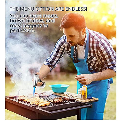 COKEA Flambierbrenner küchenbrenne Butan Gasbrenner Mit Sicherheitsschloss Butangasbrenner Küche Für Creme Brulee BBQ… – Bild 4