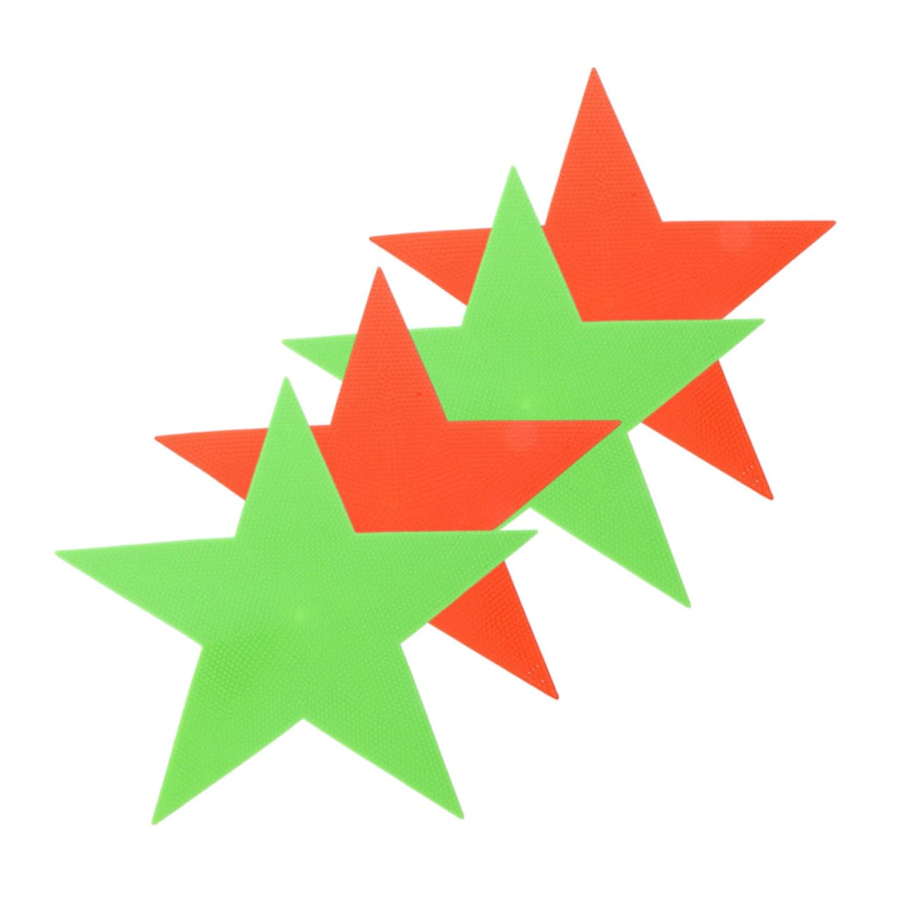 Totority Carpet Markers Squares 4 Pack Nonskid Stickers for Floor Classroom Use