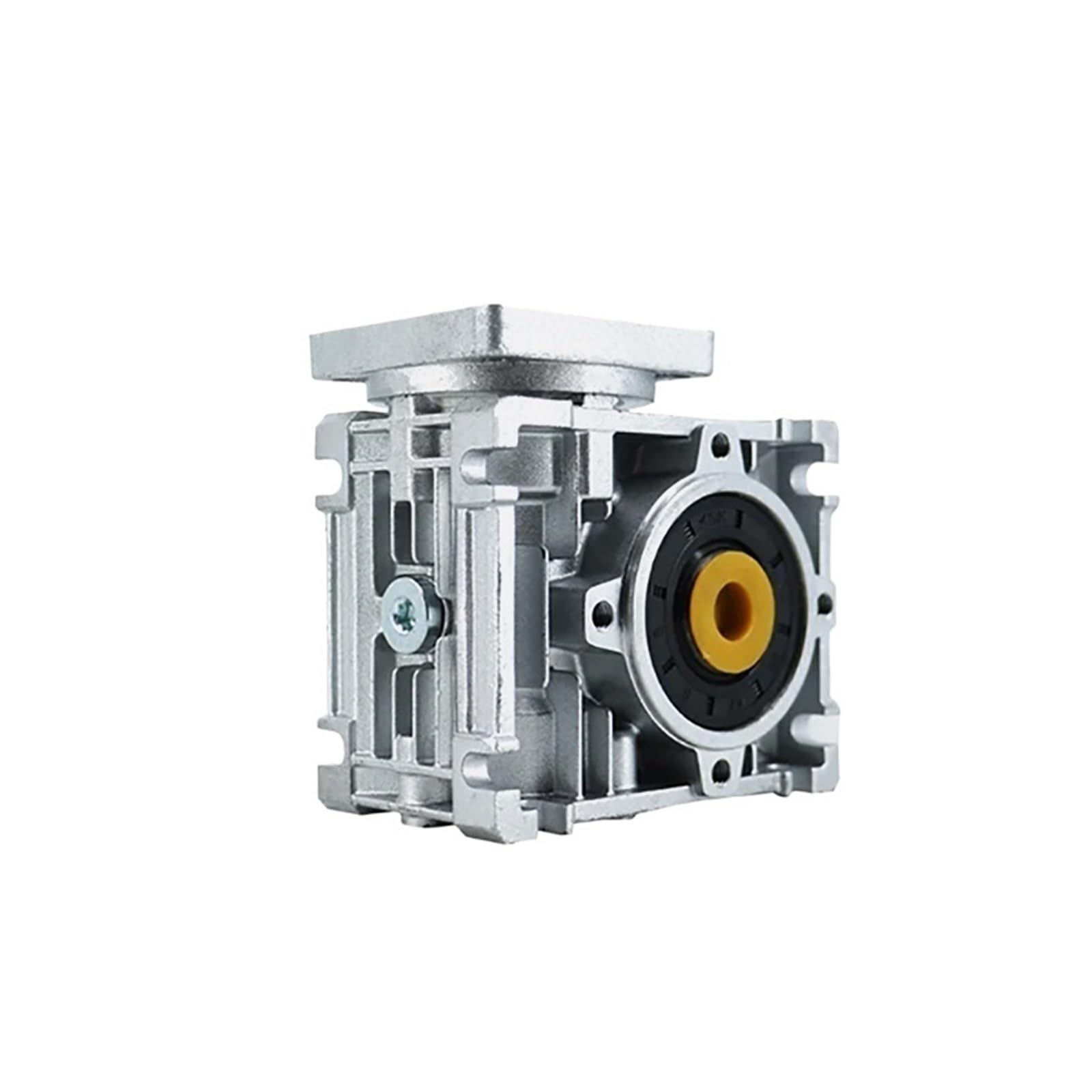 Riduttore a vite RV040 per NEMA23, ingresso 11mm, uscita 18mm | Per cambi 60x60mm e motori a induzione con flangia, rapporti 30:1, 50:1, 60:1, 100:1(50 to 1)