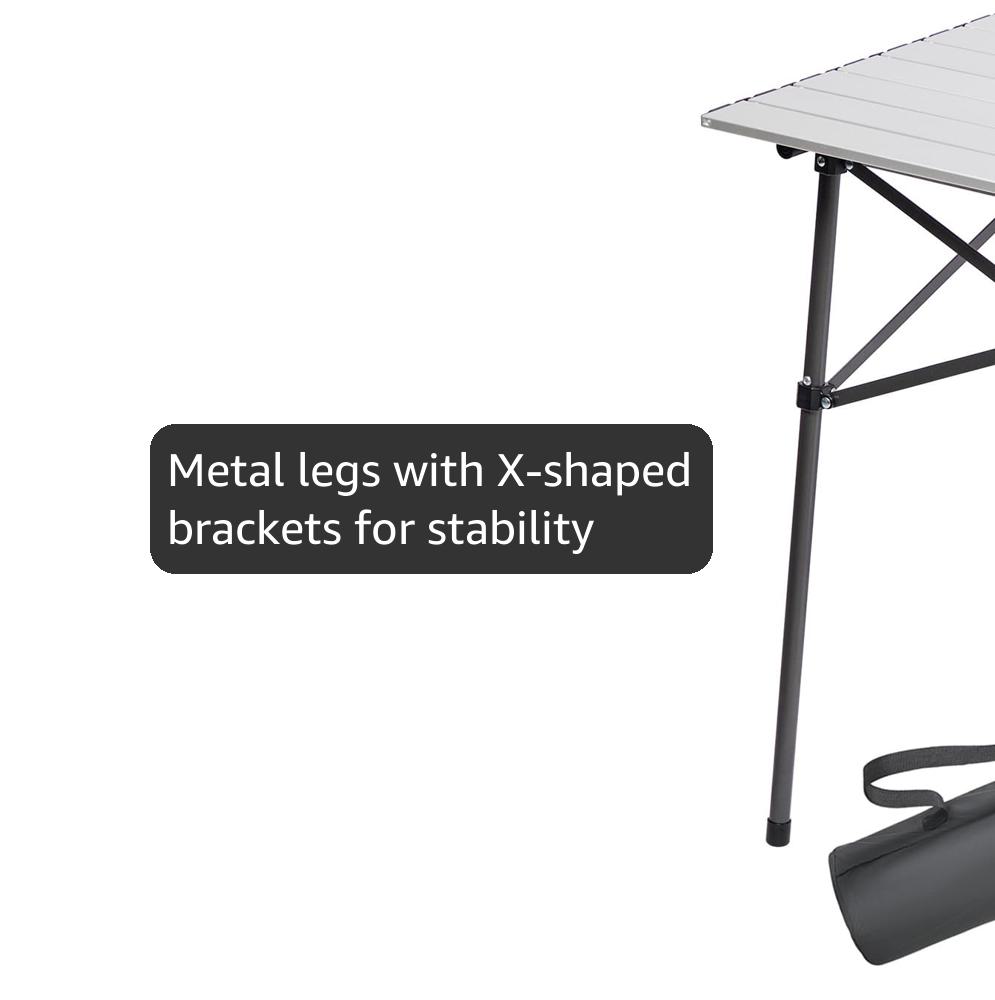 Opvouwbare Tafel Buffettafel Draagbare Multifunctionele Tafel 70 Zilver P 010326625818