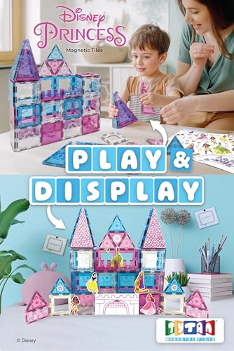Tytan Disney Princess 70-Piece Magnetic Tile Castle Set — view 14