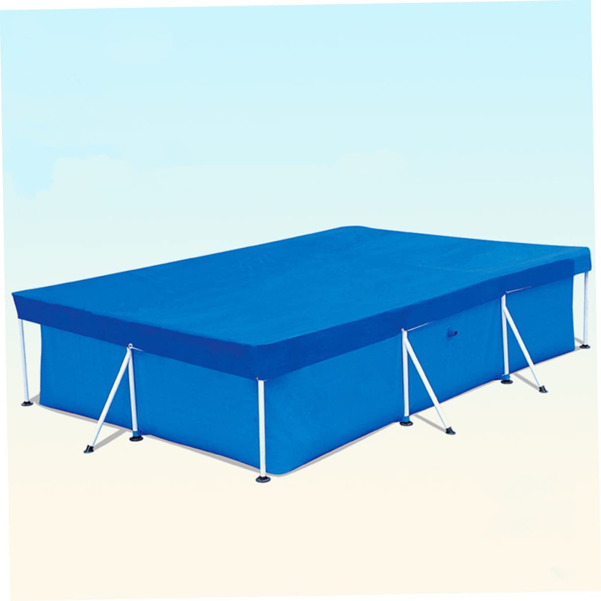 Azul Cubierta Estructura Piscina de PE para Piscinas Inflables