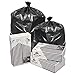 Pitt Plastics Black Perforated Low Density Can Liner - 500 per case.