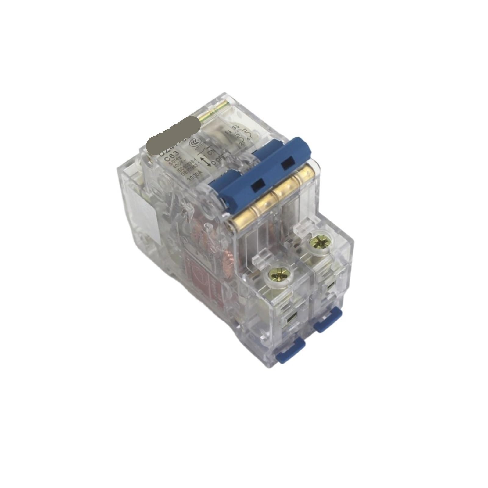 Mini disjoncteur 20A DP boîtier transparent pour éviter pannes électriques