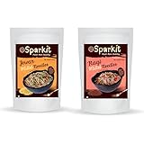 Sparkit Masti Mein Healthy Jowar and Ragi Millet Noodles | No Maida, No MSG, Sun-dried, Not Fried, No Preservatives | Pack of 2