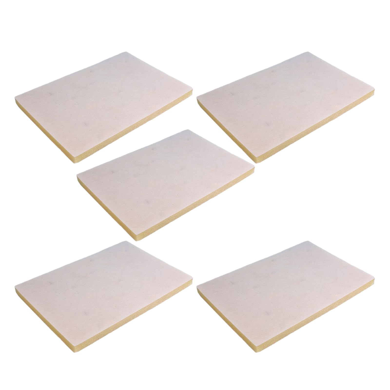 Limtula 5pcs Sturdy Sponge Foam Pad Portable for Jewelry Storage Boxes Necklace and Earrings Organizers Inserts Daily Use Jewelry Liner