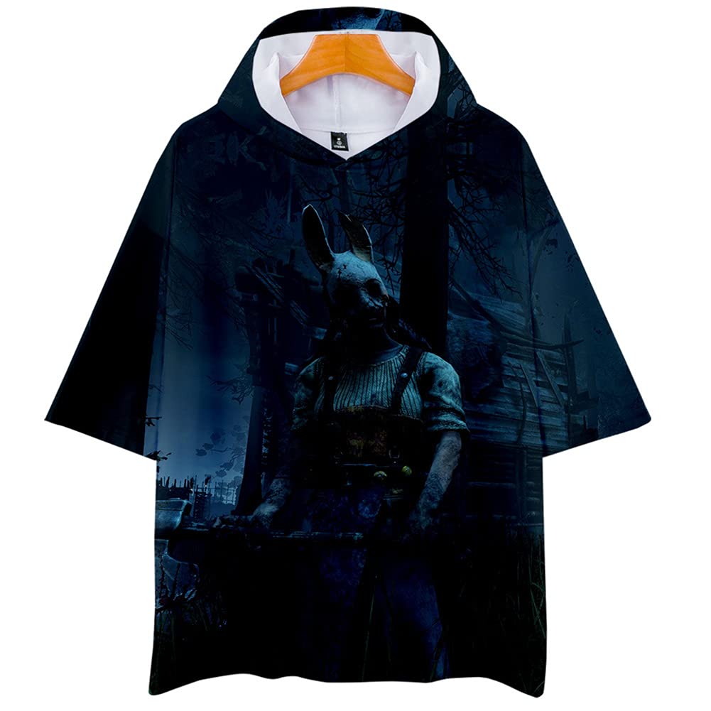 Anime Logotyp Kortärmad Hoodie Videospel Cosplay T-shirt Film Fläktar T-tröjor Unisex Pop Toppar Tee för Pojke Flicka Ungar Män Kvinnor