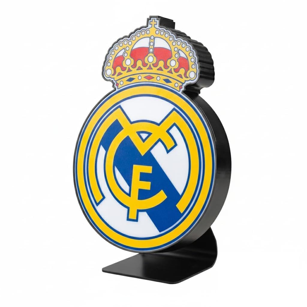 Grupo Erik Real Madrid Children's Gifts | Real Madrid 3D Lamp | Football Gift Lamp | Gifts for Children | Official Product