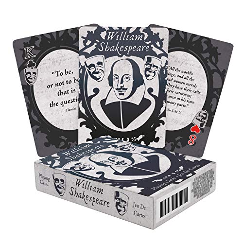 NM William Shakespeare Playing Cards